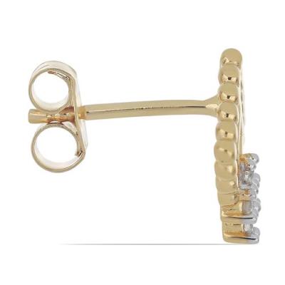 BULK GOLD PLATED 925 SILVER DIAMOND STUD EARRINGS – JEWELPIN EXPORTER USA